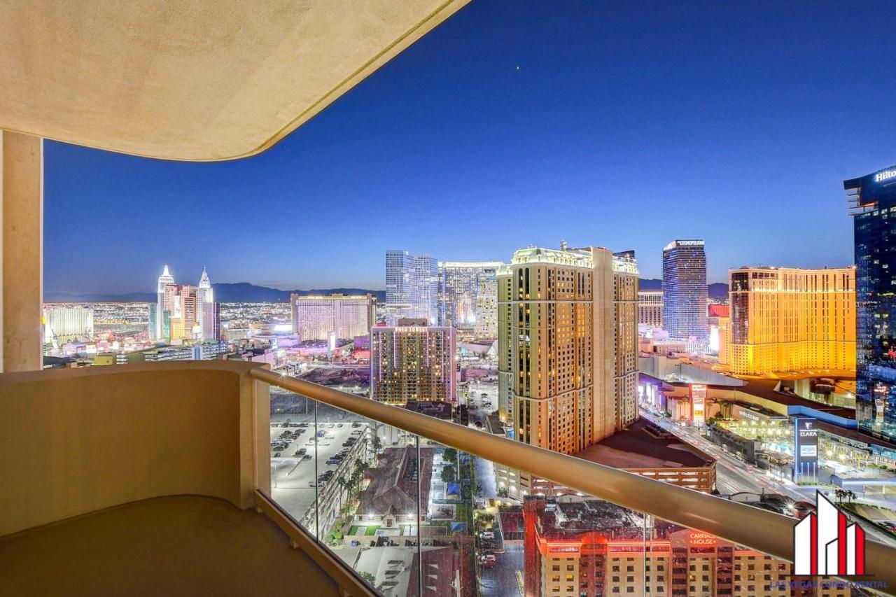 Mgm Signature-28-705 F1 Track & Strip View Balcony Las Vegas Exteriér fotografie
