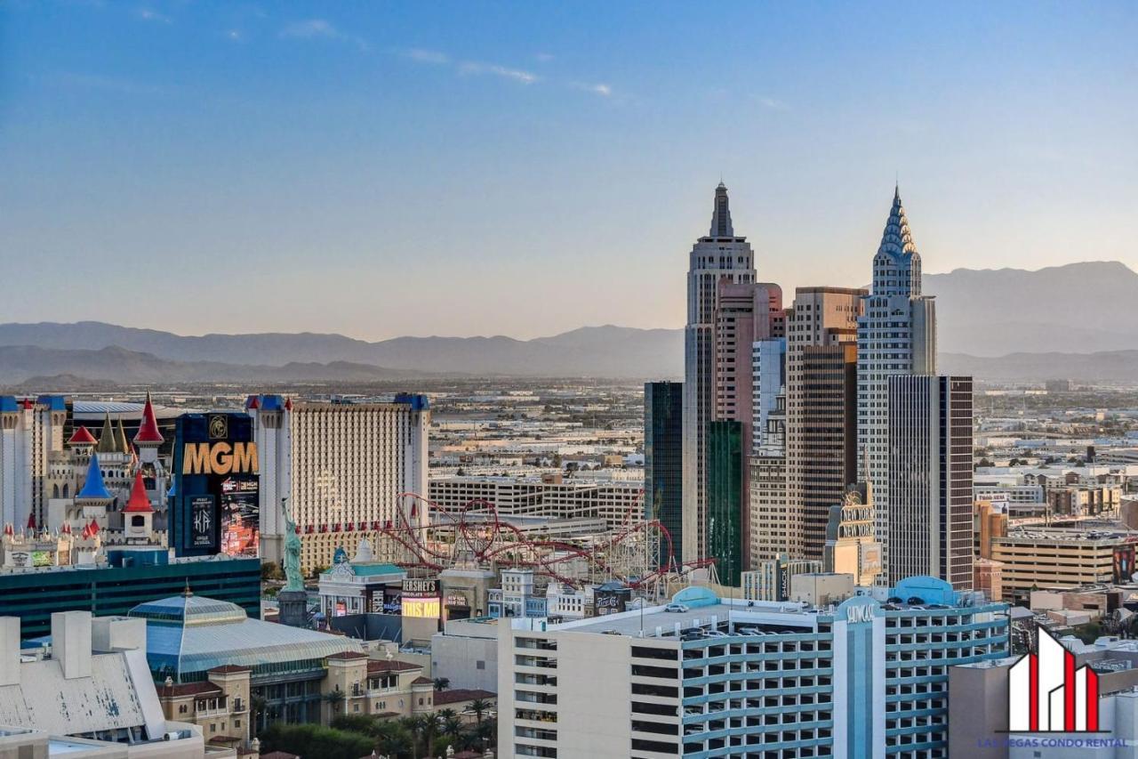 Mgm Signature-28-705 F1 Track & Strip View Balcony Las Vegas Exteriér fotografie