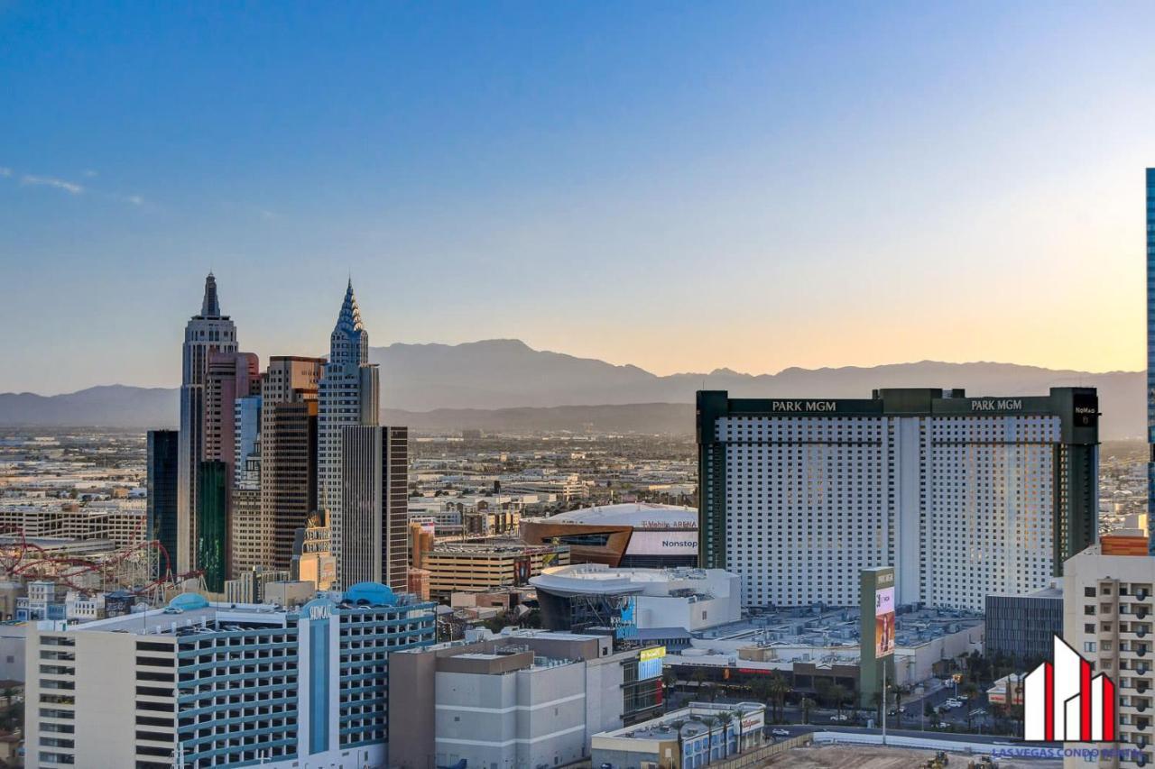 Mgm Signature-28-705 F1 Track & Strip View Balcony Las Vegas Exteriér fotografie