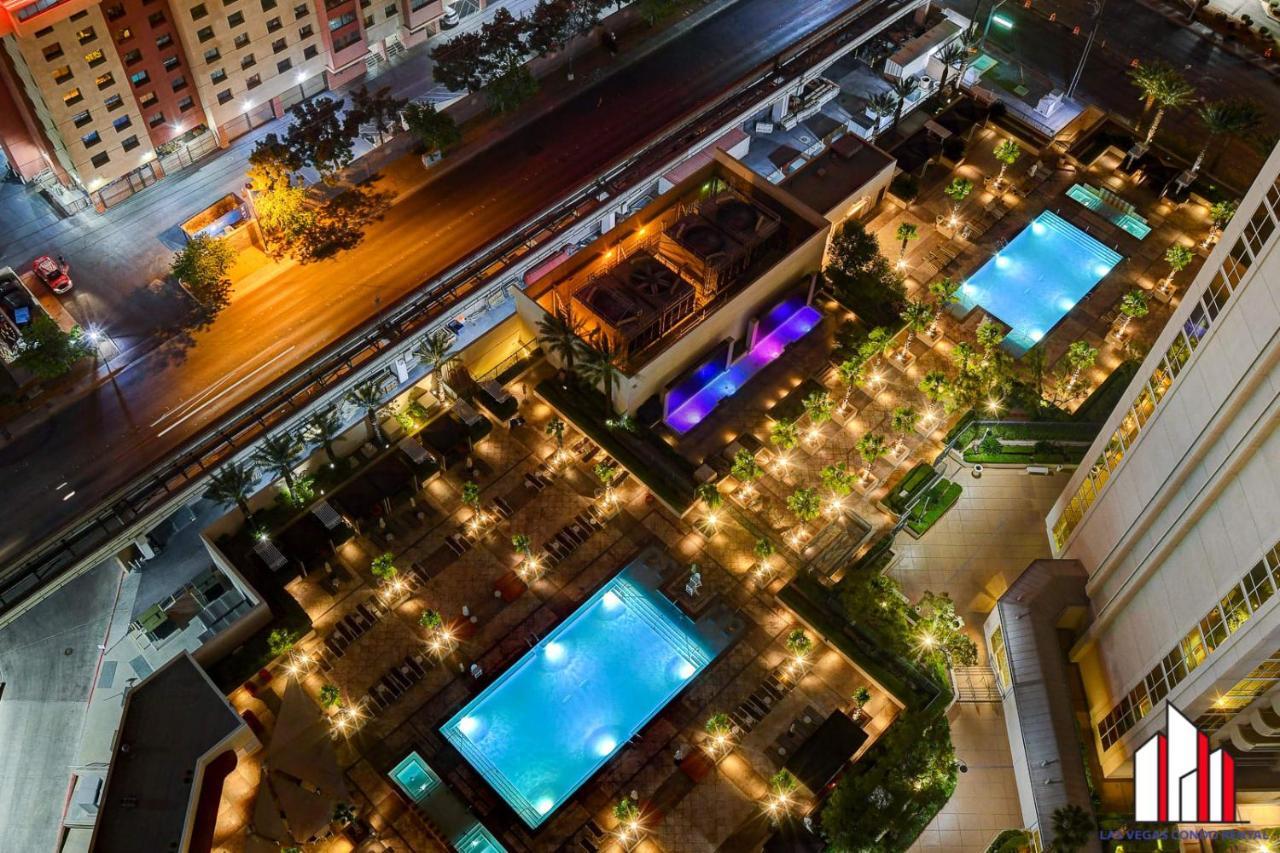 Mgm Signature-28-705 F1 Track & Strip View Balcony Las Vegas Exteriér fotografie