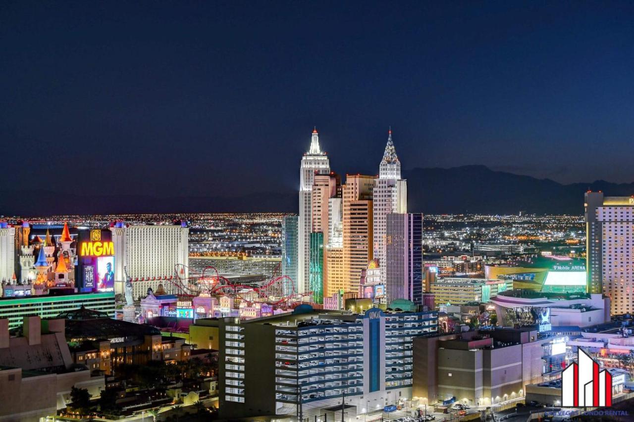 Mgm Signature-28-705 F1 Track & Strip View Balcony Las Vegas Exteriér fotografie