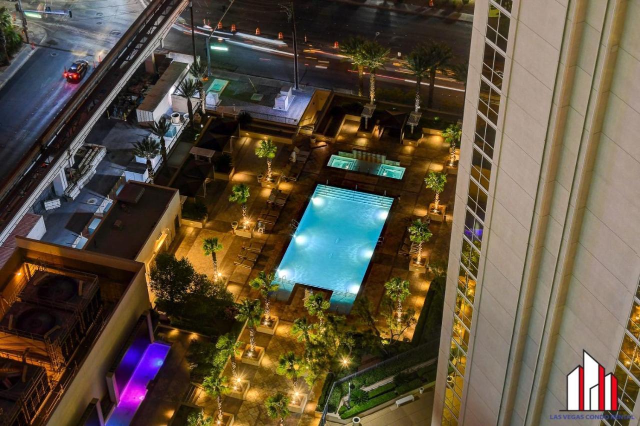 Mgm Signature-28-705 F1 Track & Strip View Balcony Las Vegas Exteriér fotografie