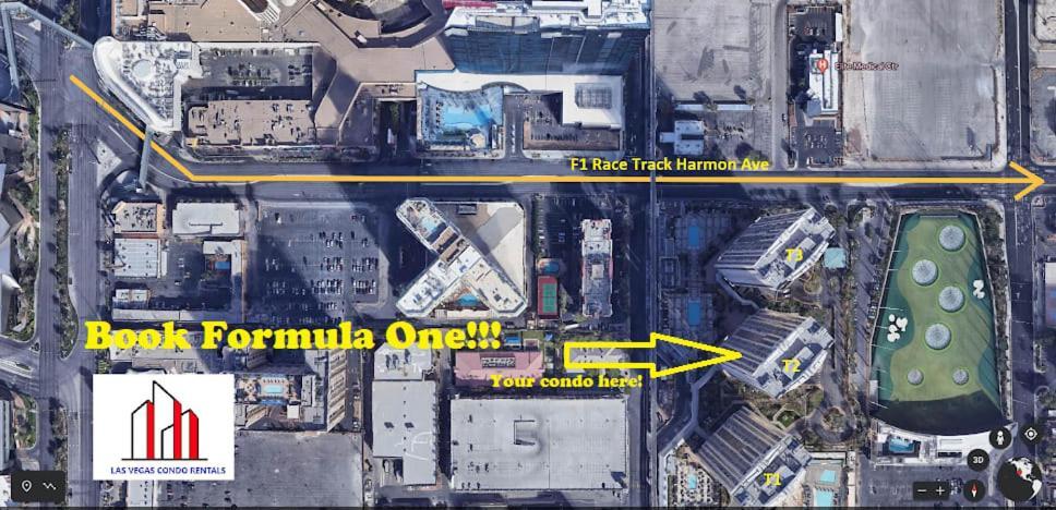 Mgm Signature-28-705 F1 Track & Strip View Balcony Las Vegas Exteriér fotografie